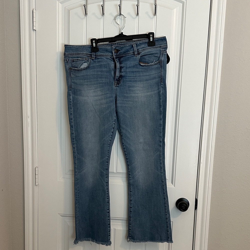 American Eagle Outfitters Blue Flare Jeans